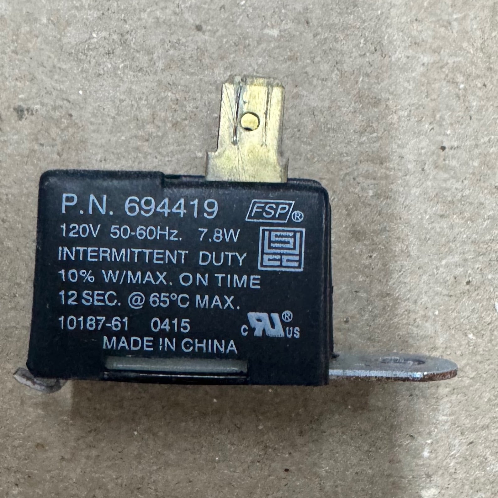 Maytag Dryer Buzzer 694419 Maytag Dryer Buzzer 694419